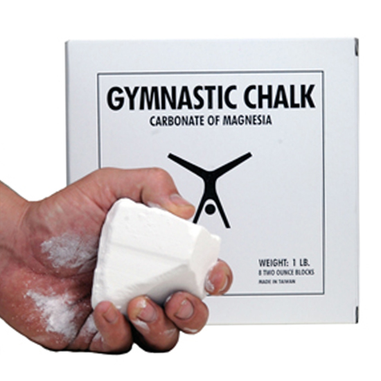 pure Magnesium chalk chunky for gymnastics, weight lifting